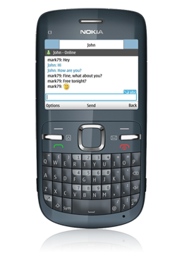 Nokia C3 slate grey