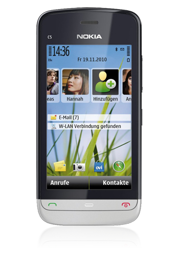 Nokia C5-03 aluminium grey