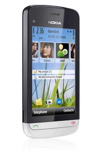 Nokia C5-03 aluminium grey