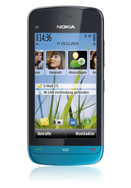 Nokia C5-03 petrol blue