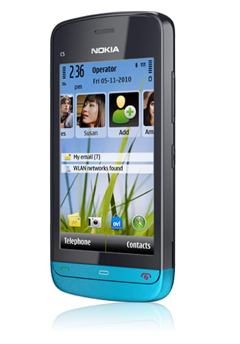 Nokia C5-03 petrol blue