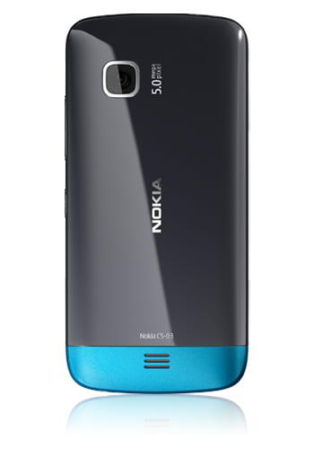 Nokia C5-03 petrol blue