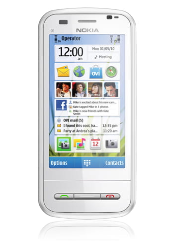 Nokia C6 white