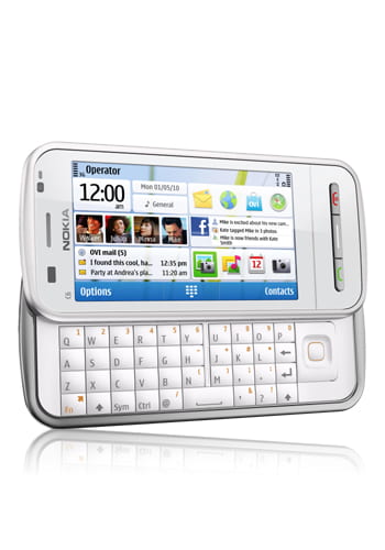 Nokia C6 white