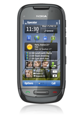 Nokia C7 charcoal black