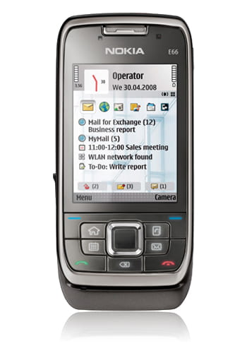 Nokia E66 grey steel