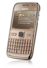 Nokia E72 Navigation topaz brown
