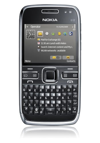 Nokia E72 Navigation zodium black