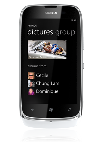 Nokia Lumia 610 white