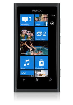 Nokia Lumia 800 black, Netzbetreiber-Ware