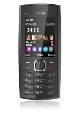 Nokia X2-05 black