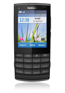 Nokia X3-02 dark metal