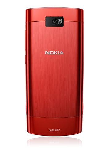 Nokia X3-02.5 red