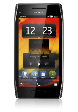 Nokia X7 dark steel