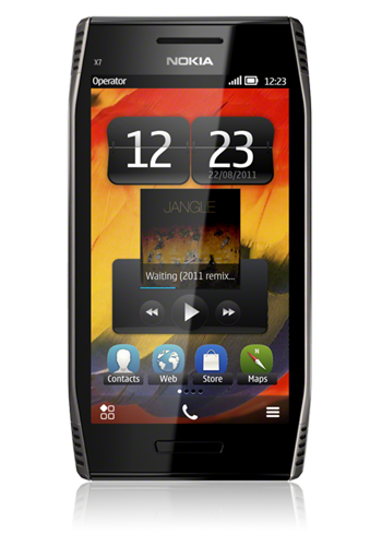 Nokia X7 dark steel