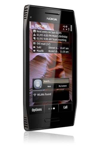 Nokia X7 dark steel