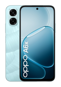 Oppo A6x 4G Dual Sim 128GB, 4GB RAM, Ice Blue