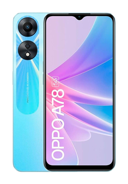 Oppo A78 5G Dual Sim 128GB, 4GB RAM, Glowing Blue