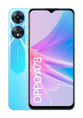 Oppo A78 5G Dual Sim 128GB, 4GB RAM, Glowing Blue