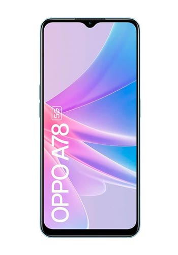 Oppo A78 5G Dual Sim 128GB, 4GB RAM, Glowing Blue