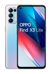 Oppo Find X3 Lite 128GB, Galactic Silver, Aktionsware