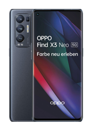Oppo Find X3 Neo 256GB, Starlight Black, Aktionsware