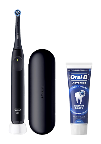 Oral-B iO 2 Elektrische Zahnb�rste incl. Reiseetui und Zahnpaste Black
