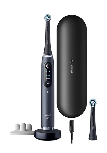 Oral-B iO 9N Elektrische Zahnb�rste incl. 2 Aufsteckb�rsten und Reiseetui Black