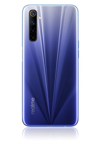 Realme 6 Dual SIM 128GB, 8GB RAM, Comet Blue