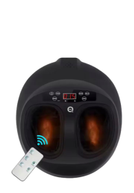 Renpho Tragbar Fu�massageger�t mit W�rmefunktion Black