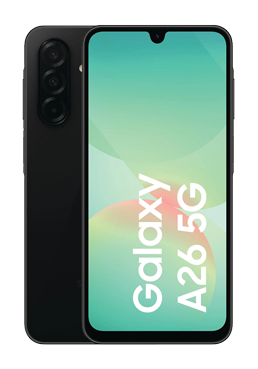 Samsung Galaxy A26 5G 128GB, 6GB RAM, Black