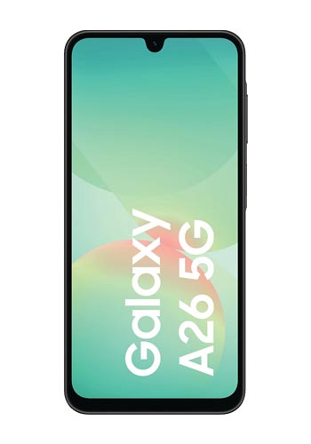 Samsung Galaxy A26 5G 128GB, 6GB RAM, Black, DACH-Ware