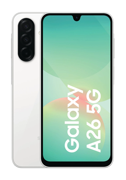 Samsung Galaxy A26 5G 128GB, 6GB RAM, White, EU-Ware