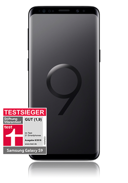 Samsung Galaxy S9, Single SIM 64GB, Midnight Black, G960F