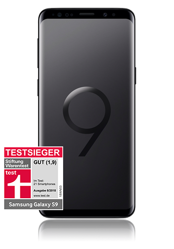 Samsung Galaxy S9, Single SIM 64GB, Midnight Black, G960F