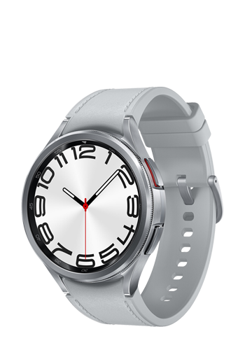 Samsung Galaxy Watch6 Classic LTE Silver, SM-R965FZSAEUE, SmartWatch, 47 mm, EU-Ware