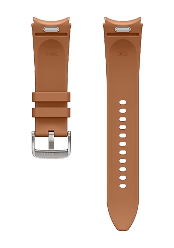Samsung Hybrid Eco-Leather Band Camel, f�r Galaxy Watch 4 / 4 Classic / 6 / 6 Classic ( M/L )