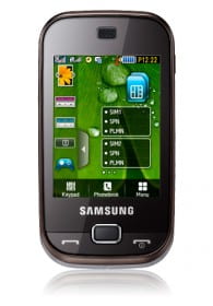 Samsung B5722 dark brown