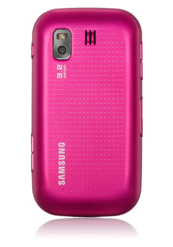 Samsung B5722 sweet pink