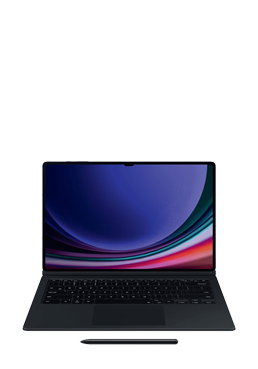 Samsung Book Cover Keyboard Slim Black, for Galaxy Tab S10 Ultra / S9 Ultra, EF-DX920UBEGWW, Qwerty