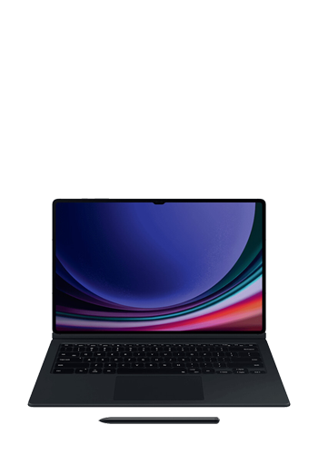 Samsung Book Cover Keyboard Slim Black, for Galaxy Tab S10 Ultra / S9 Ultra, EF-DX920UBEGWW, Qwerty