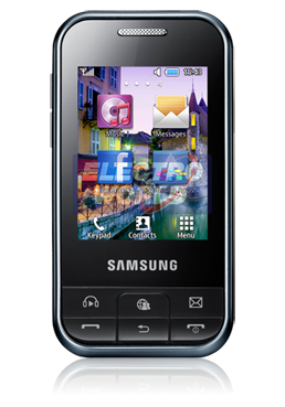 Samsung C3500 Chat350 midnight black