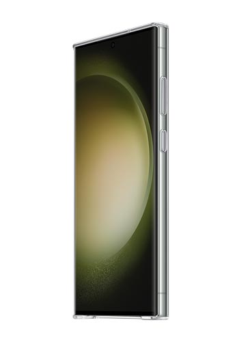 Samsung Clear Cover Transparent, f�r Samsung Galaxy S23 Ultra, EF-QS918CTEGWW