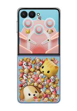 Samsung FlipSuit Case Transparent, f�r Samsung Galaxy Flip7, EF-ZF766CTEGWW