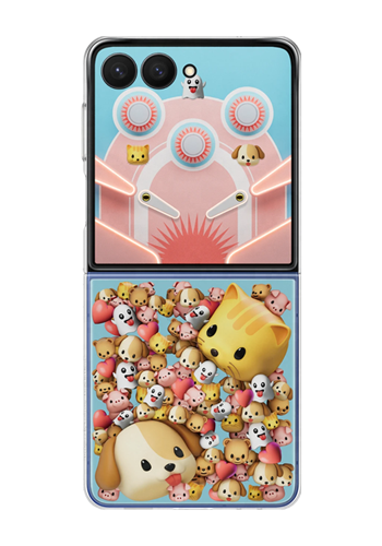 Samsung FlipSuit Case Transparent, f�r Samsung Galaxy Flip7, EF-ZF766CTEGWW