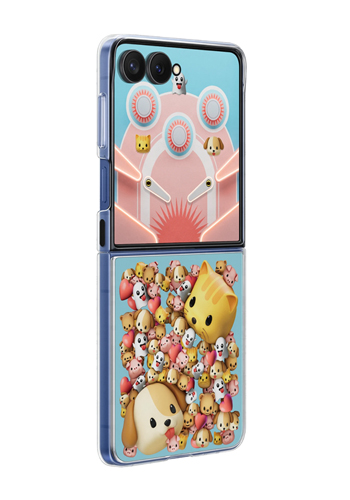 Samsung FlipSuit Case Transparent, f�r Samsung Galaxy Flip7, EF-ZF766CTEGWW