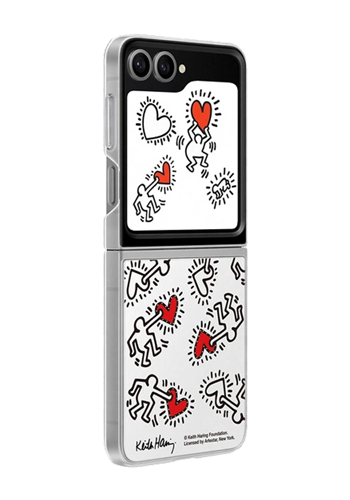 Samsung FlipSuit Case White, f�r Samsung Galaxy Flip6, EF-ZF741CW