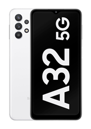 Samsung Galaxy A32 5G Dual SIM 128GB, Awesome White, A326F