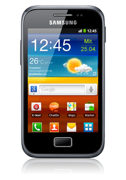 Samsung Galaxy Ace Plus dark blue, S7500