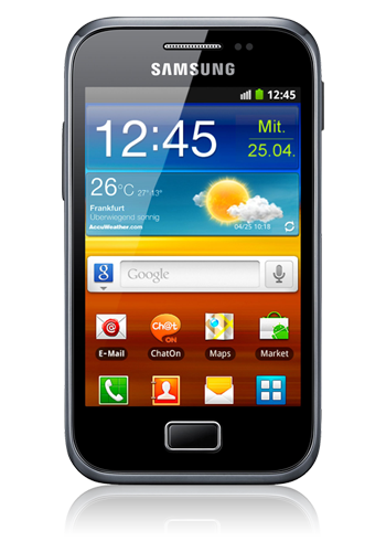 Samsung Galaxy Ace Plus dark blue, S7500